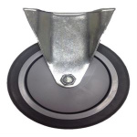 4" x 1-1/4" Rigid, (TP) Thermo-Pro Wheel, Precision Ball Bearing