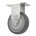 RIGID, 3" x 1-1/4" Thermoplastic Rubber Wheel, 210 LB Capacity