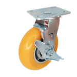 Swivel,4" x 2", Ultra Flex Wheel ,PB, TLB, 900 lb Capacity