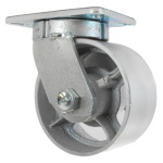 8" x 3" Kingpinless, (SS) Semi-Steel Wheel