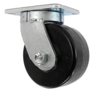 10" x 3" Kingpinless, (PH) Phenolic Wheel, Precision Ball Bearing