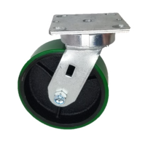 4" x 2" Kingpinless, (PU) Polyon Steel Wheel