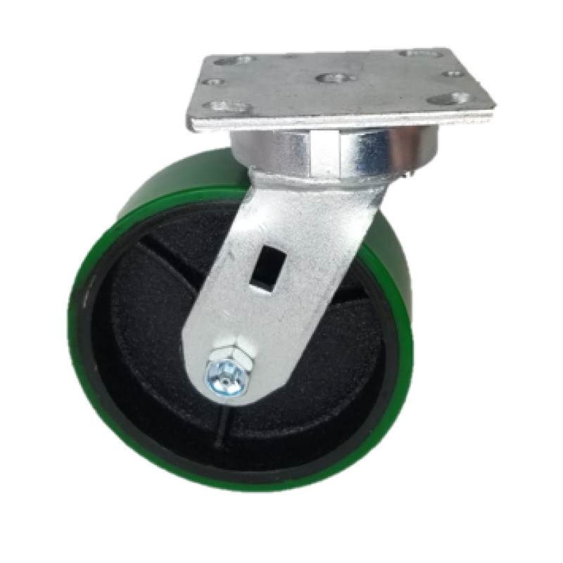 4" x 2" Kingpinless, (PU) Polyon Steel Wheel