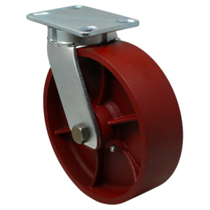10" x 3" Kingpinless, (DS) Ductile Steel Wheel