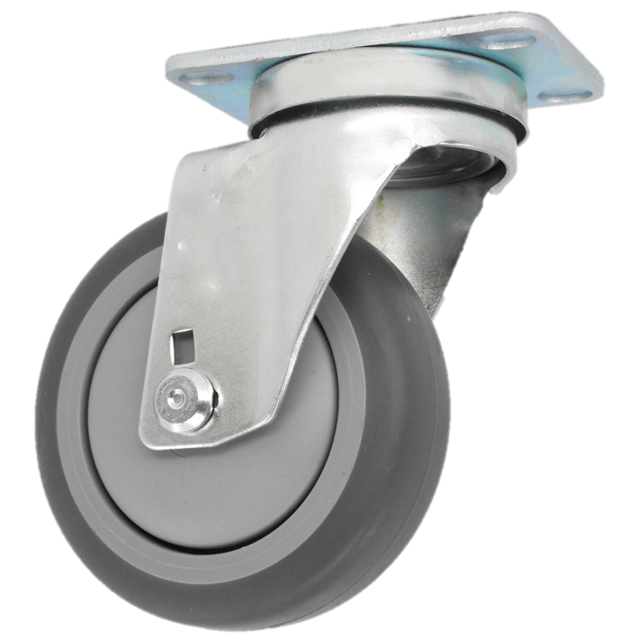 3" x 1-1/4" Swivel, (TP) Thermo-Pro Wheel, Precision Ball Bearing