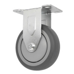 3-1/2" x 1-1/4"  Rigid, (TP) Thermo-Pro Wheel, Precision Ball Bearing