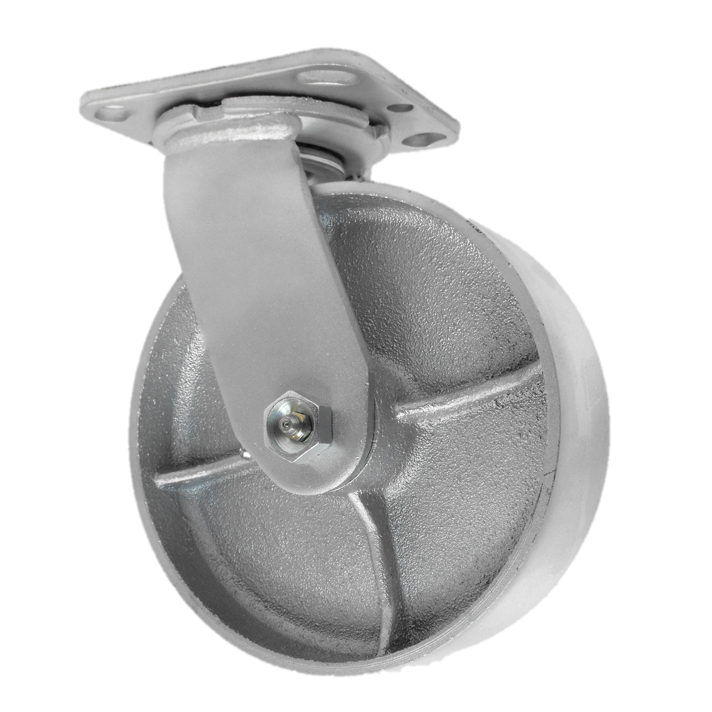 8" x 2" Swivel, (SS) Semi-Steel Wheel (B&C1083)