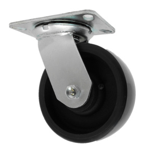 6" x 2" Swivel, (SW) Energy Saver Polyon Wheel