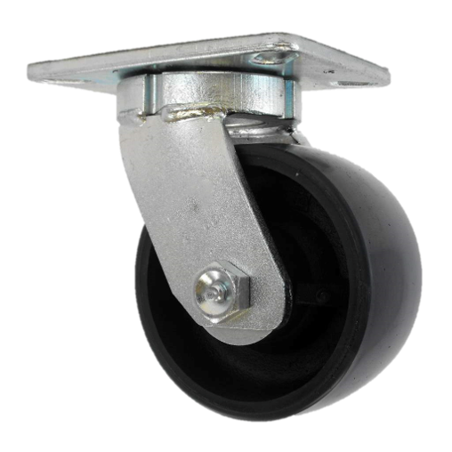 10" x 3" Kingpinless, (SW) Energy Saver Polyon Wheel, Precision Ball Bearing