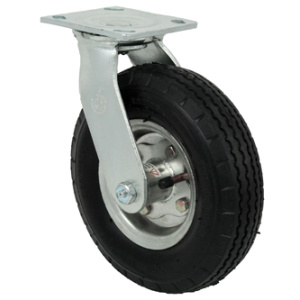 8" Swivel, Pneumatic Wheel